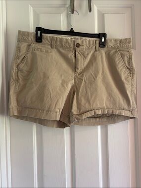 Old Navy Beige/Tan Bermuda Shorts